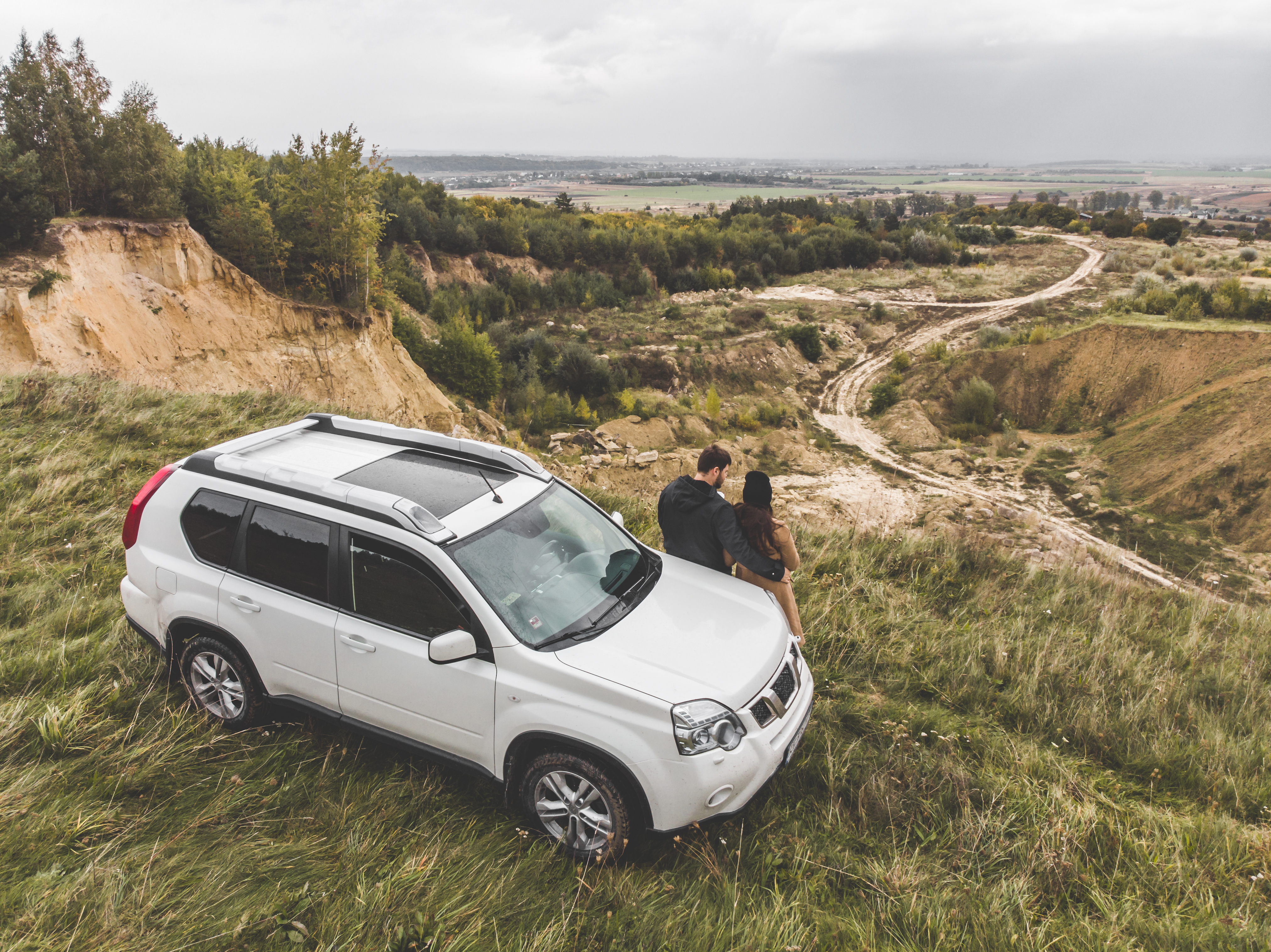 Couple With SUV